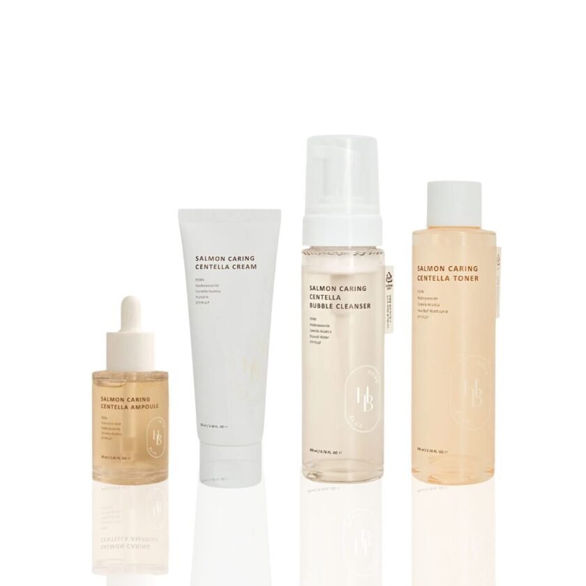 HEVEBLUE Salmon Caring Centella Skin Care Line